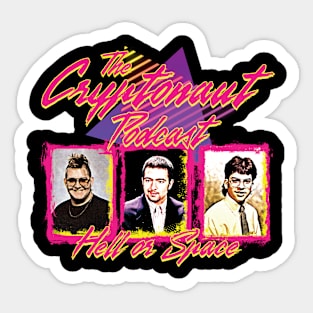 Cryptonaut Podcast - Back To School Sticker